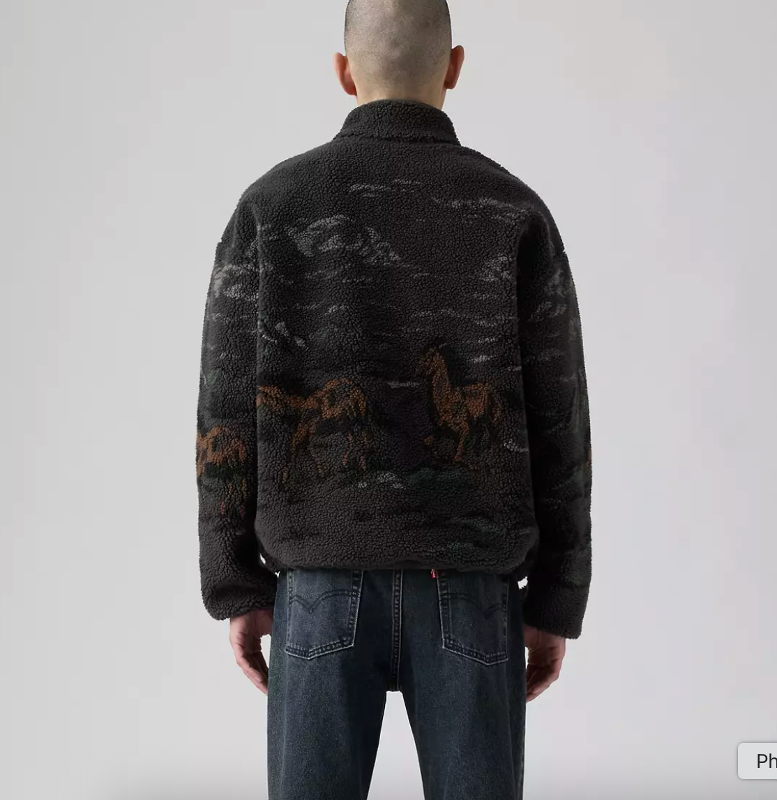 LEVI'S IDYLLWILD SHERPA POPOVER