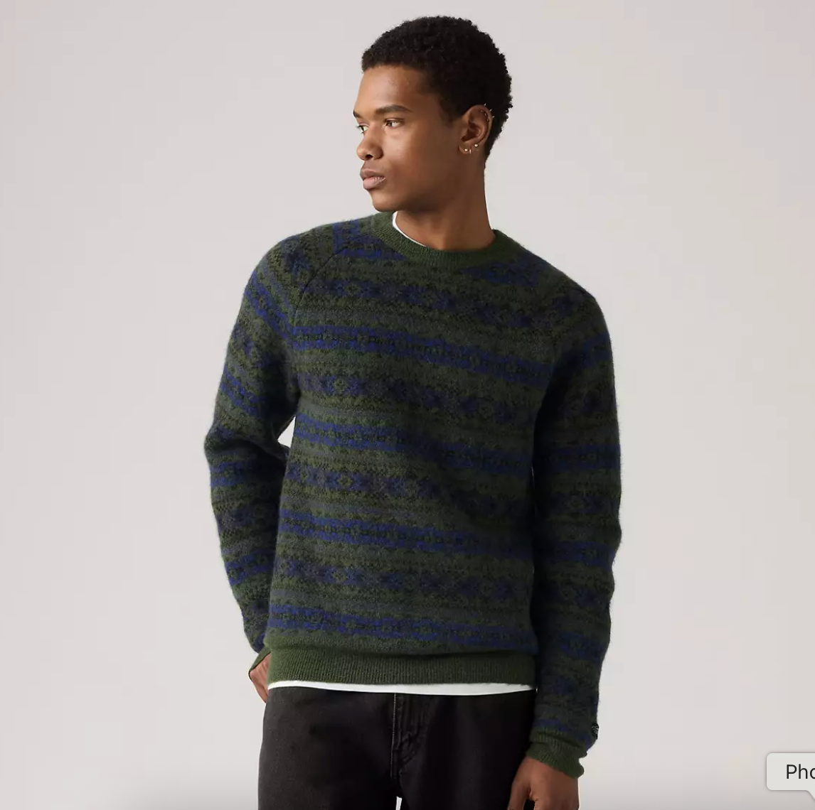 LEVI'S PRESIDIO RAGLAN SWEATER