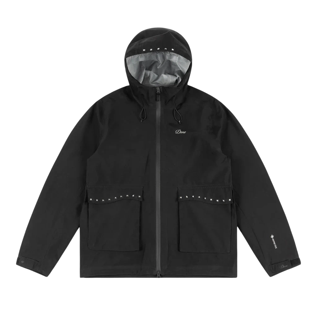 25SS DIME アディダス STUD JKT GORE-TEX XL Adidas x Dime Studded Gore-tex Jacket - Black – Pro Skateboards
