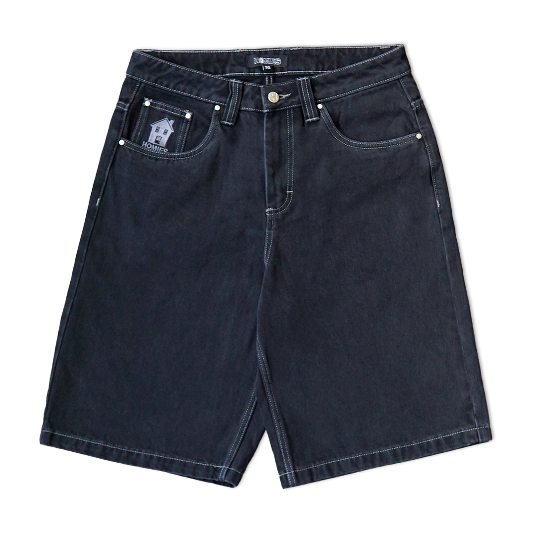 HOMIES SUPER BAGGY JEANS SHORTS
