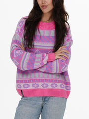 NOTICE THE RECKLESS W SUMMIT GAZE SWEATER