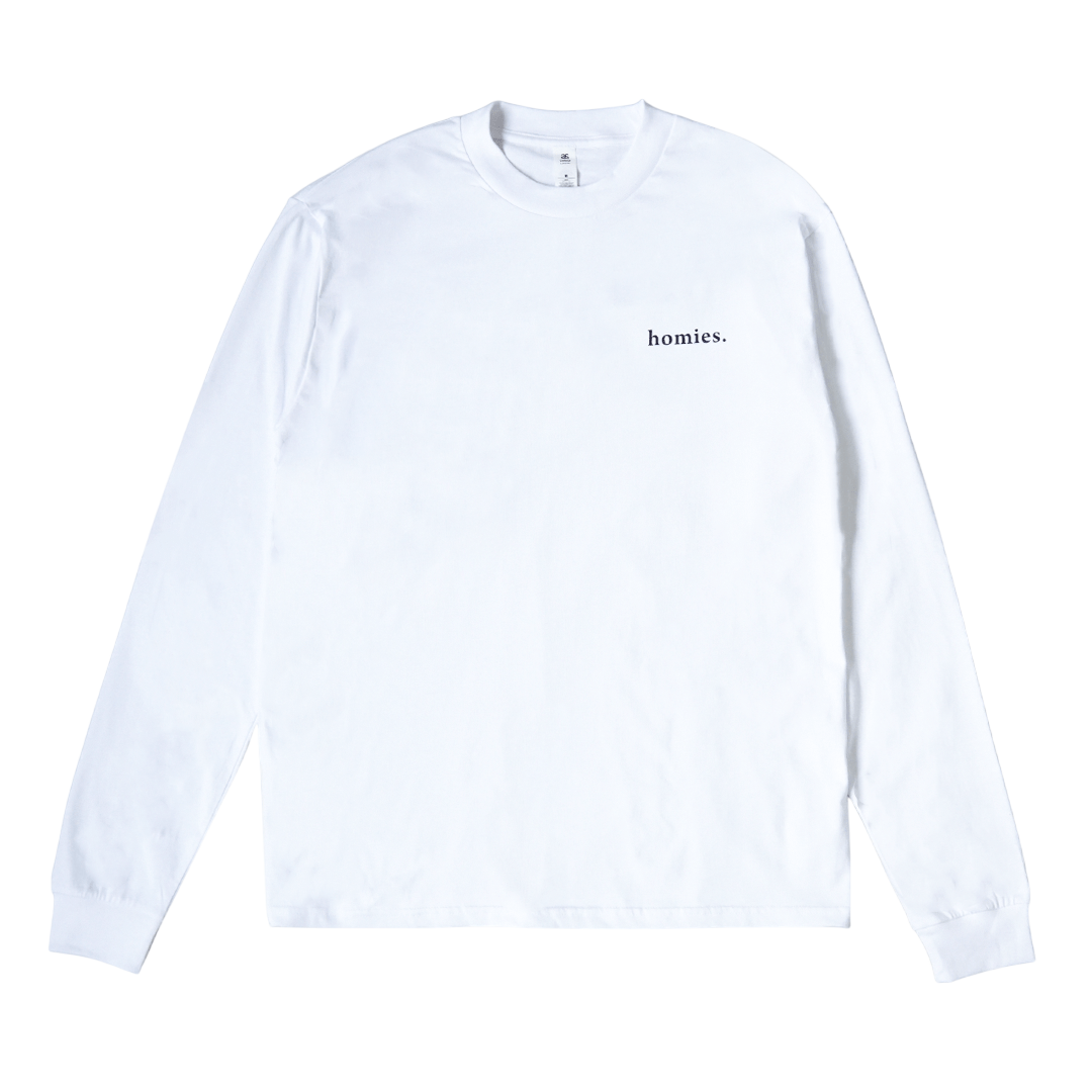 HOMIES SERIF LONGSLEEVE - Boutique Homies