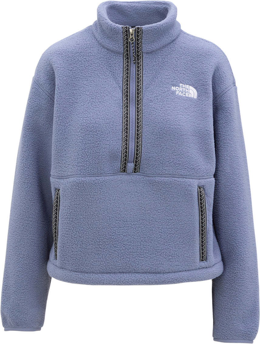 THE NORTH FACE W FLEESKI 1/4 ZIP PULLOVER