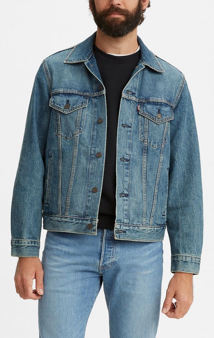Levis vintage fit trucker new arrivals