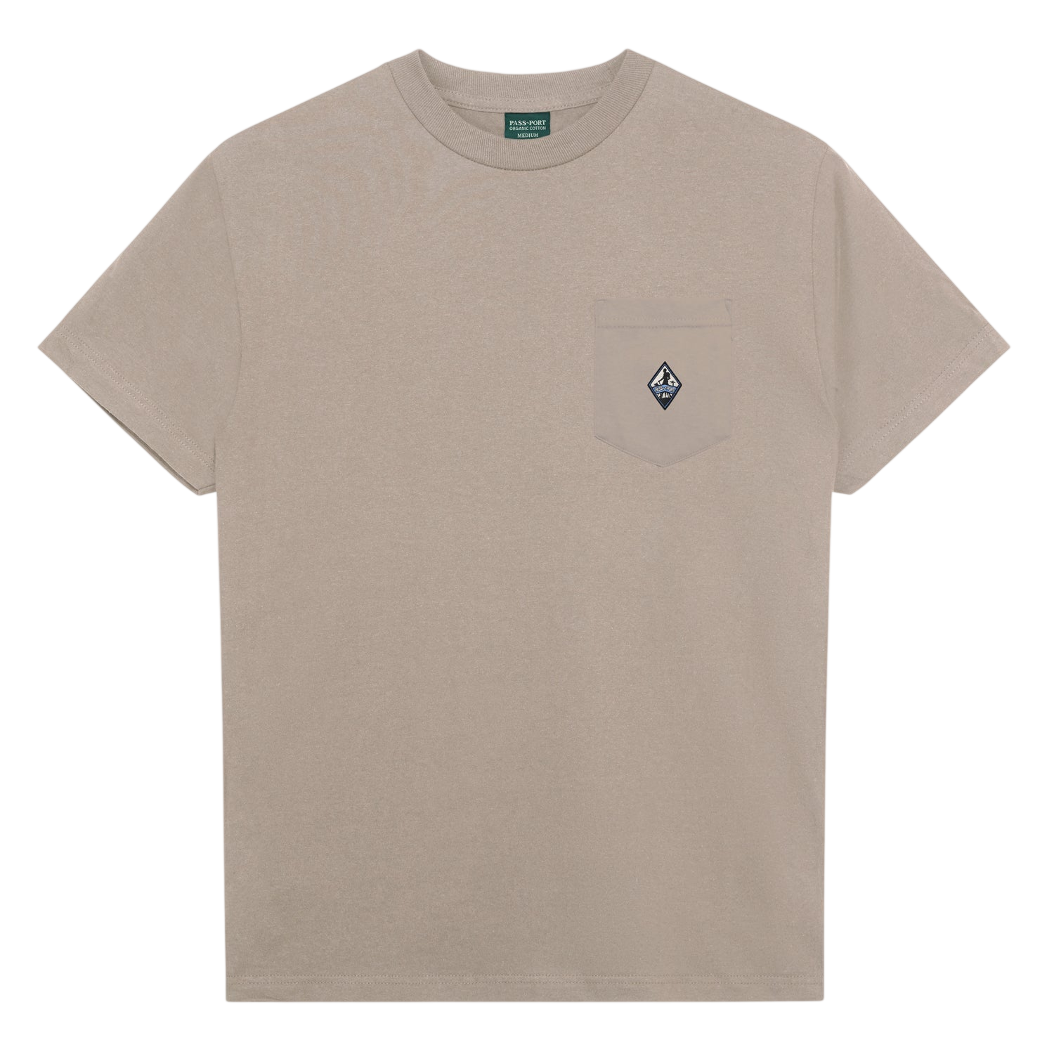 PASSPORT WANDERER ORGANIC COTTON POCKET TEE