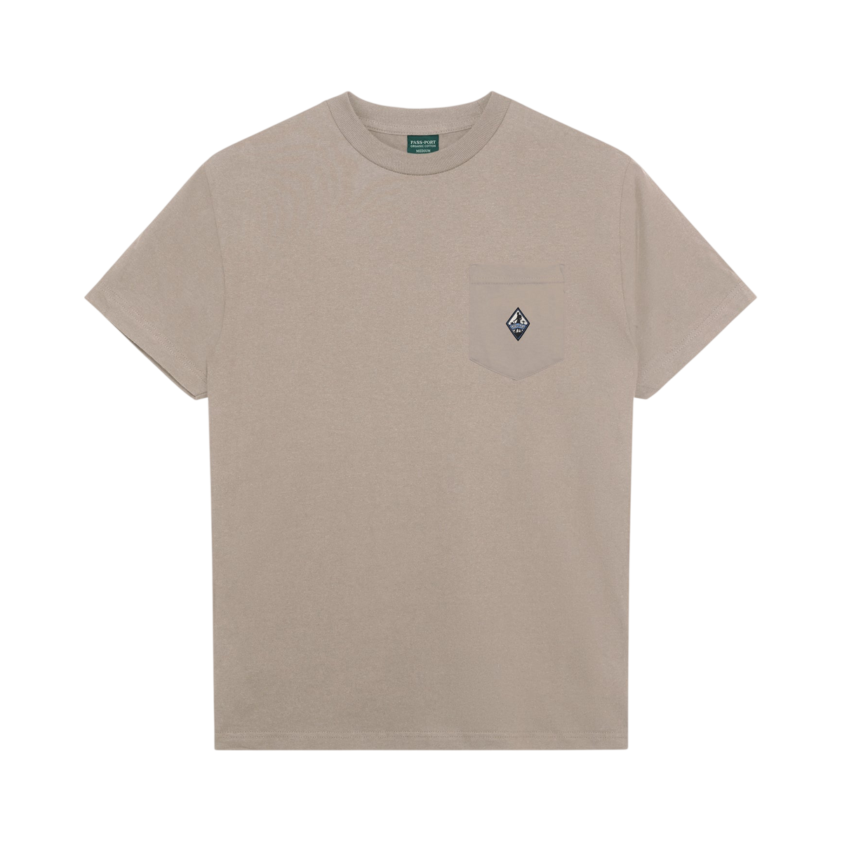 PASSPORT WANDERER ORGANIC COTTON POCKET TEE