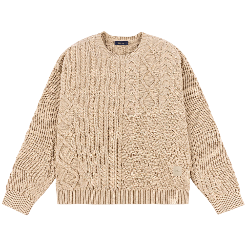 DIME MIXED CABLE KNIT