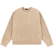 DIME MIXED CABLE KNIT
