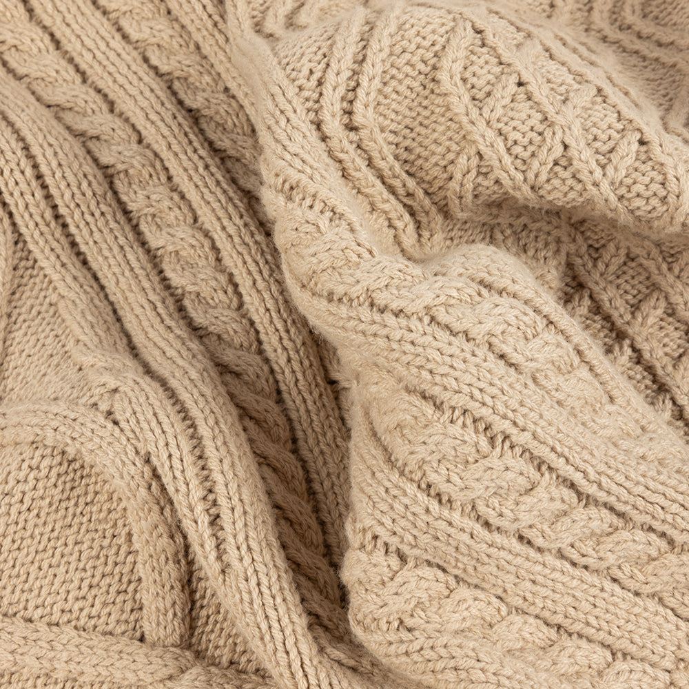 DIME MIXED CABLE KNIT