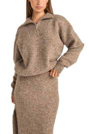 RHYTHM W QUINN ZIP KNIT 