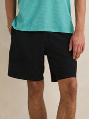 RHYTHM TEXTURED LINEN JAM SHORT