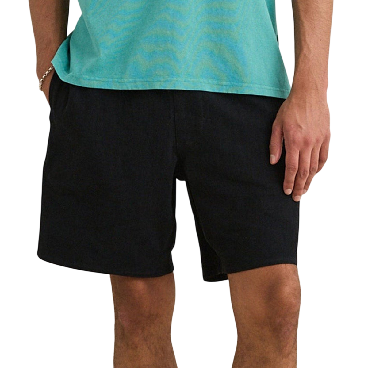 RHYTHM TEXTURED LINEN JAM SHORT