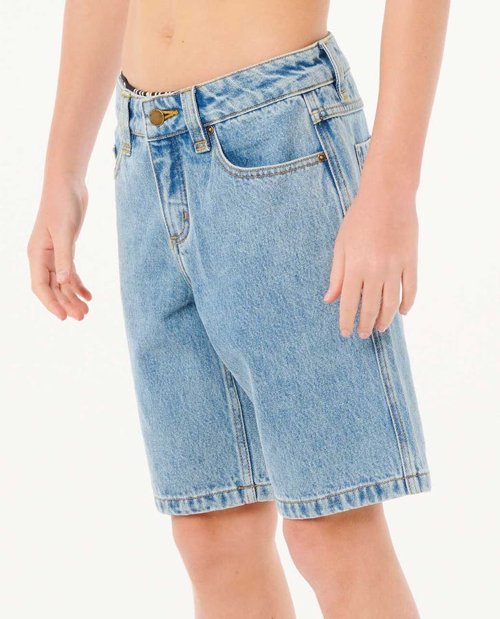 RIP CURL Y HYPED UP DENIM WALKSHORT