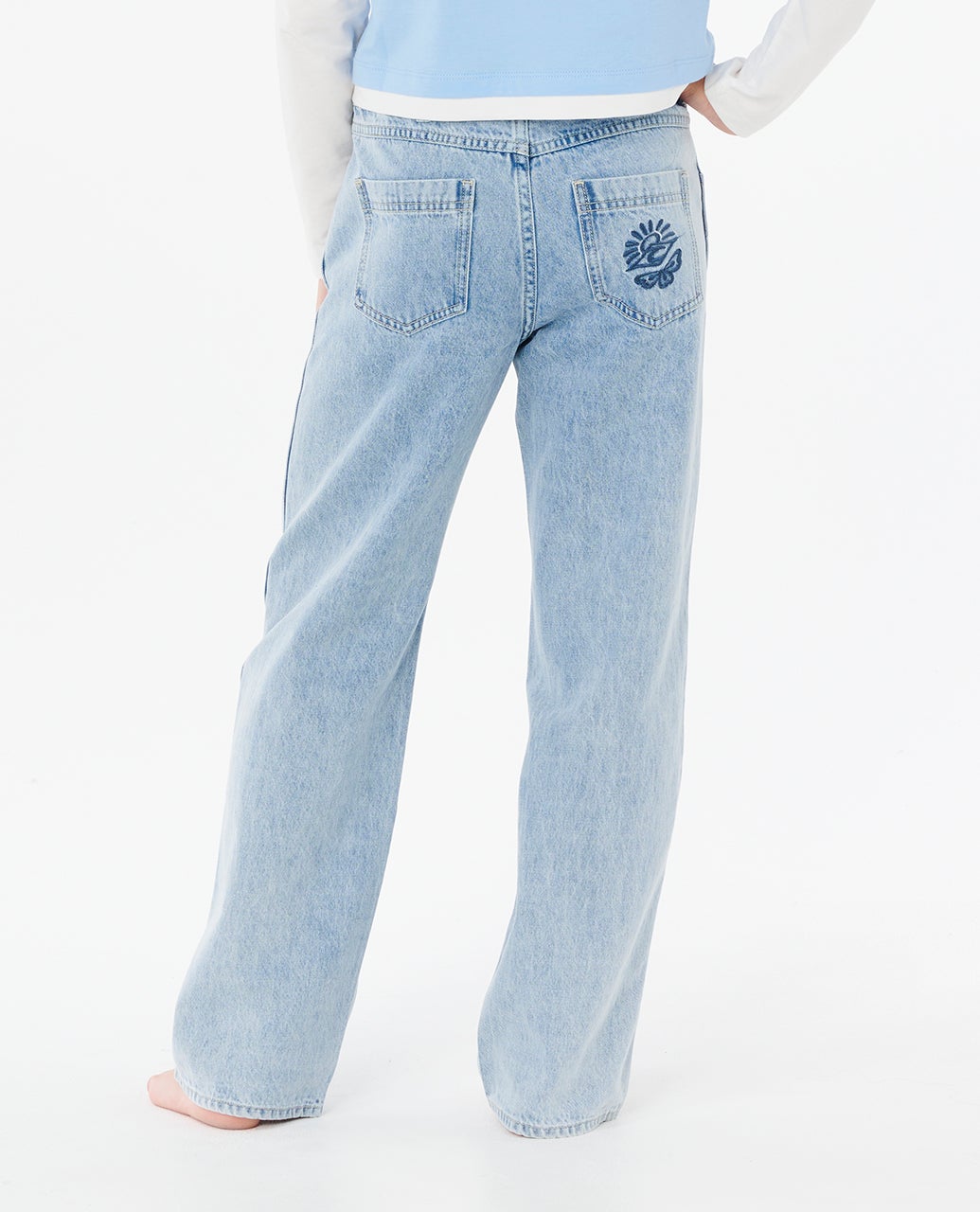Rip Curl G Aggie Relaxed Jeans Vintage Blue - vue 3
