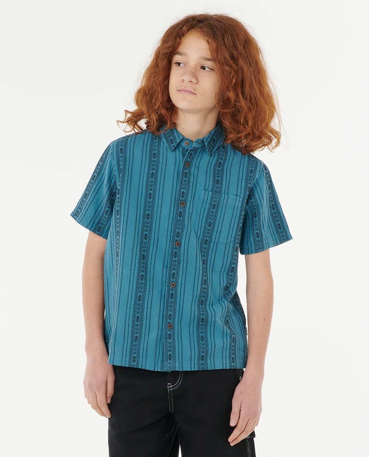 RIP CURL Y RAW ENERGY STRIPE S/S SHIRT