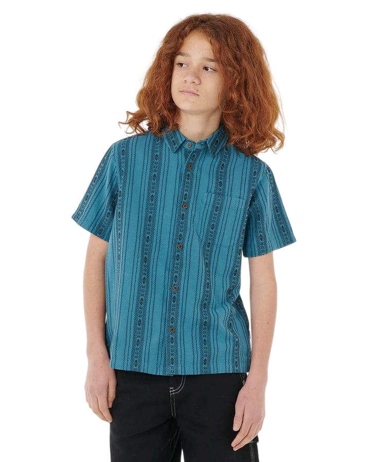 RIP CURL Y RAW ENERGY STRIPE S/S SHIRT