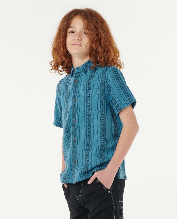 RIP CURL Y RAW ENERGY STRIPE S/S SHIRT