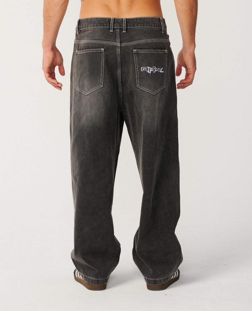 RIP CURL ARCHIVE DIRTY DENIM PANT Washed Grey