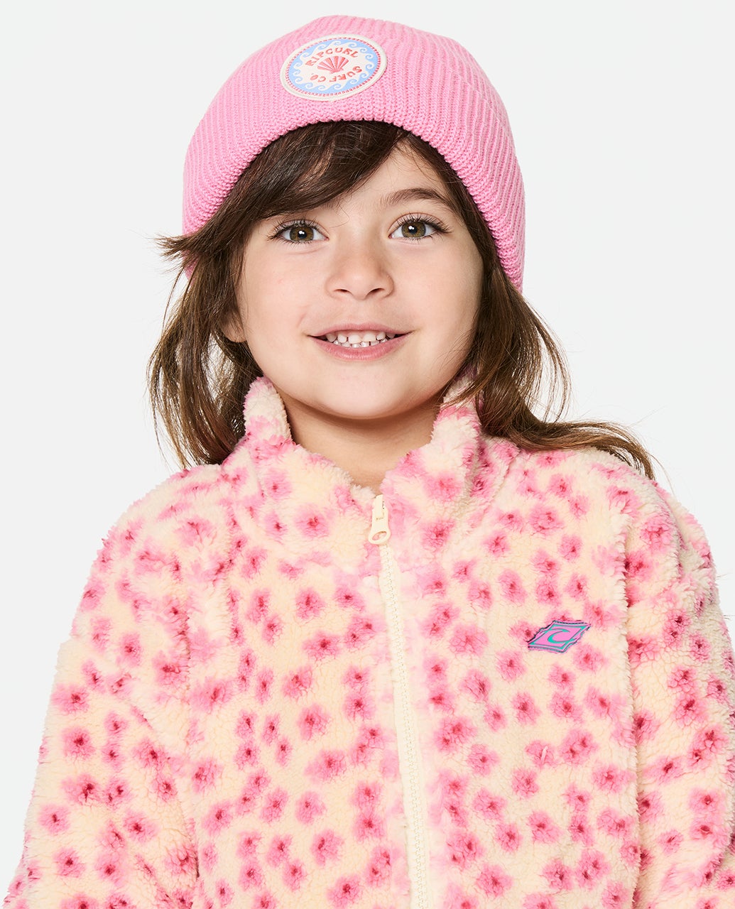 Rip Curl G Party Wave Polar Fleece Peach - vue 4