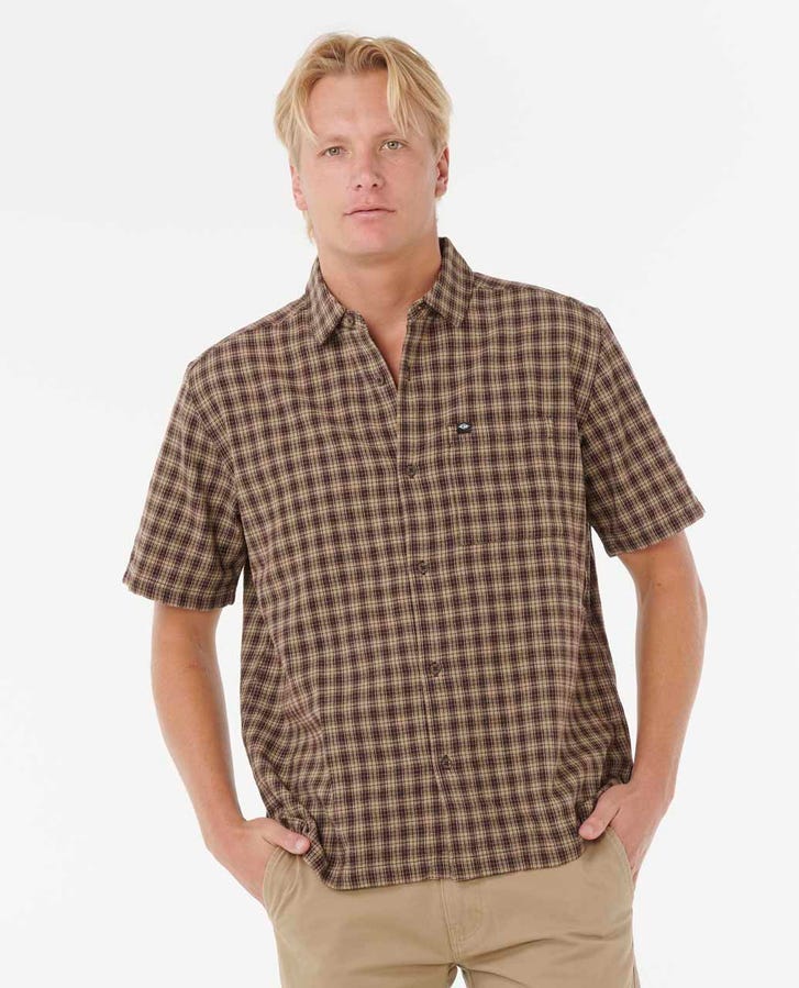 RIP CURL CLASSIC SURF CHECK S/S SHIRT 