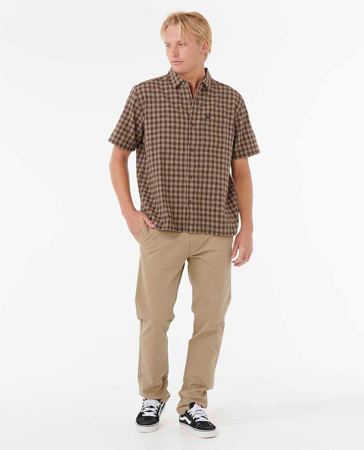 RIP CURL CLASSIC SURF CHECK S/S SHIRT 