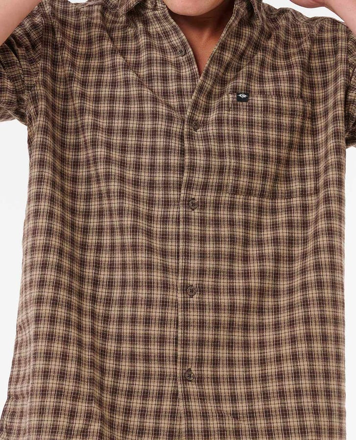 RIP CURL CLASSIC SURF CHECK S/S SHIRT 