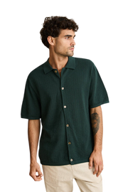 RHYTHM TEXTURED KNIT SS SHIRT