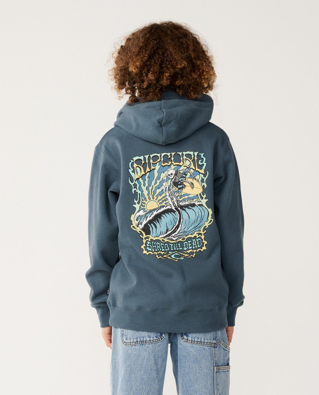 RIP CURL K Air Shred Hood Pine Night