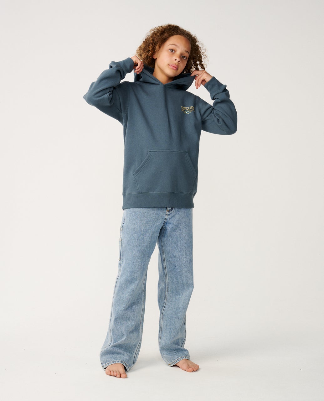 RIP CURL K Air Shred Hood Pine Night