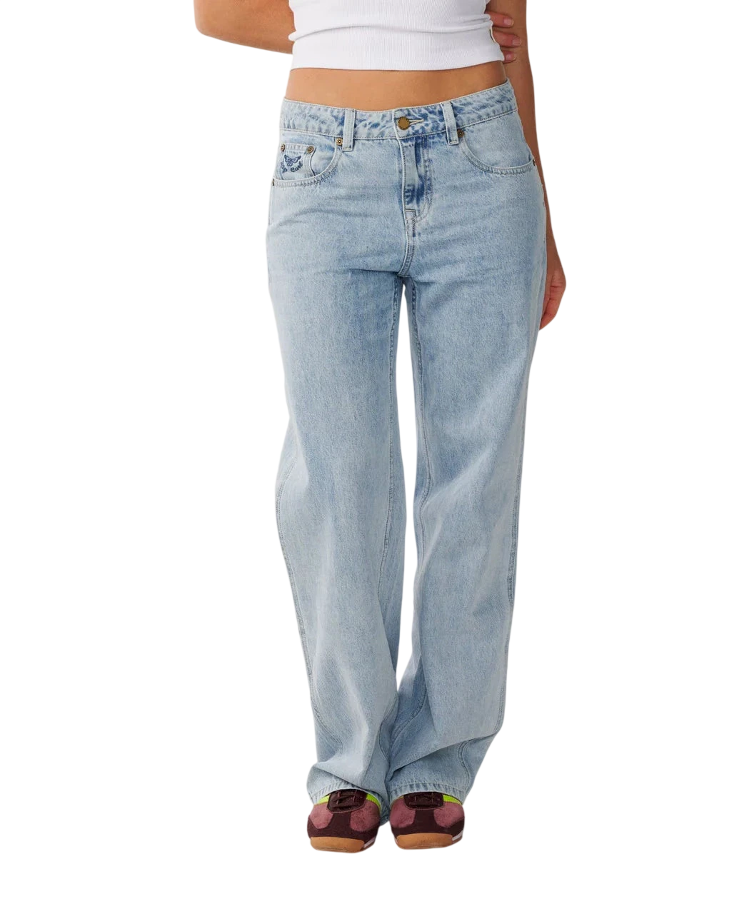RIP CURL W AGGIE RELAXED JEANS