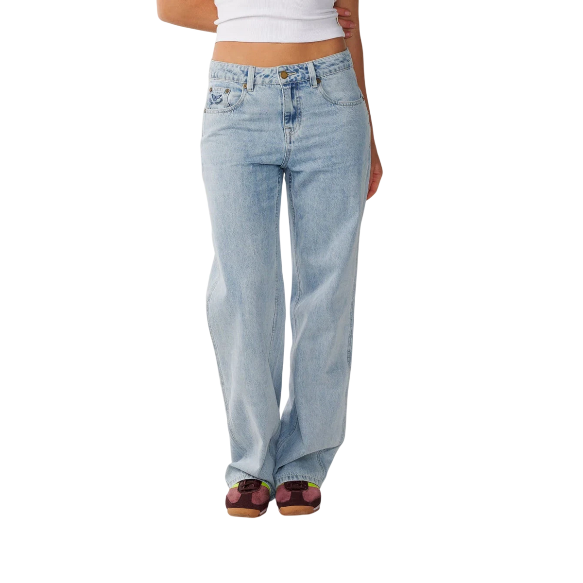 RIP CURL W AGGIE RELAXED JEANS