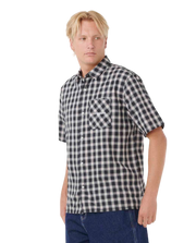 RIP CURL ARCHIVE SCRIPT PLAID S/S SHIRT