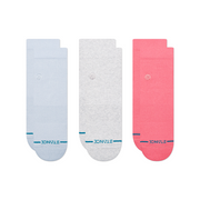 STANCE W ICON QTR SOCKS (3-PACK) 