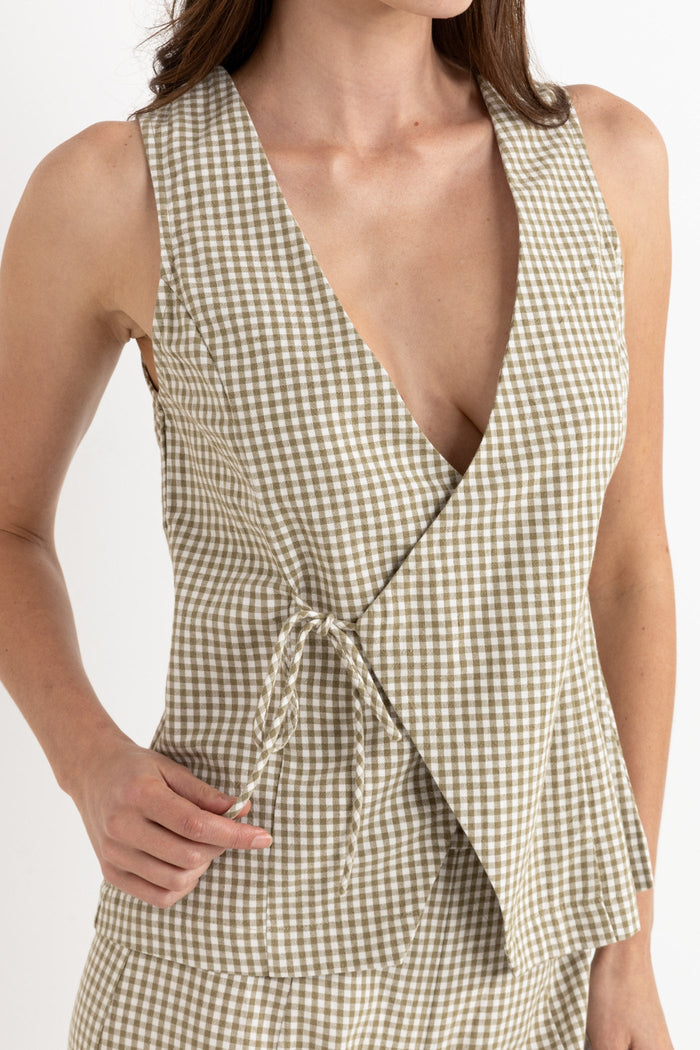 RHYTHM W LOLA WRAP FRONT VEST 