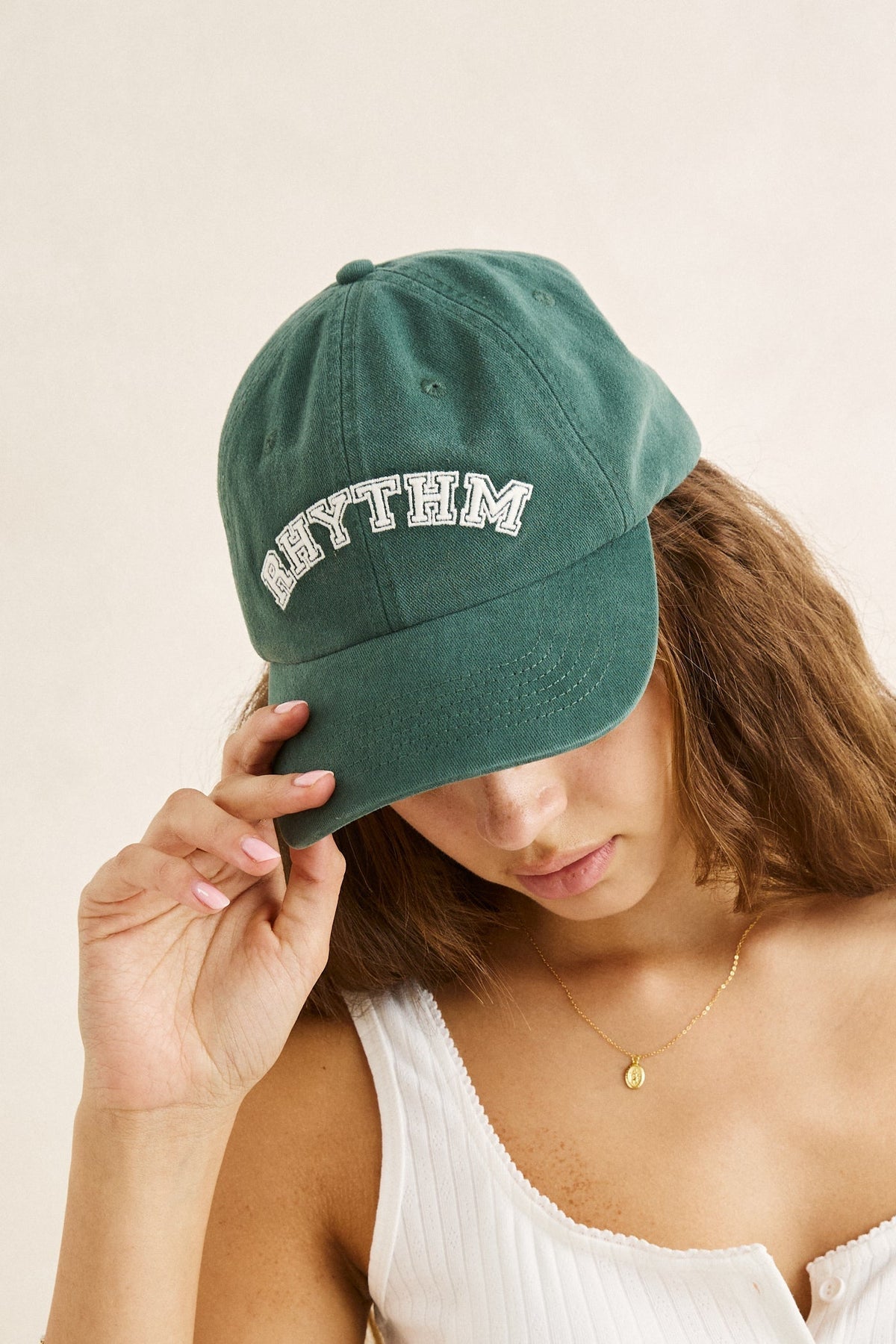 RHYTHM W Collegiate Cap Forest