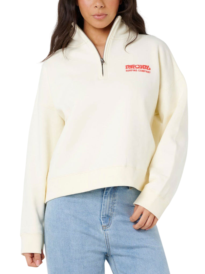 RIP CURL W SURF PUFF 1/4 ZIP