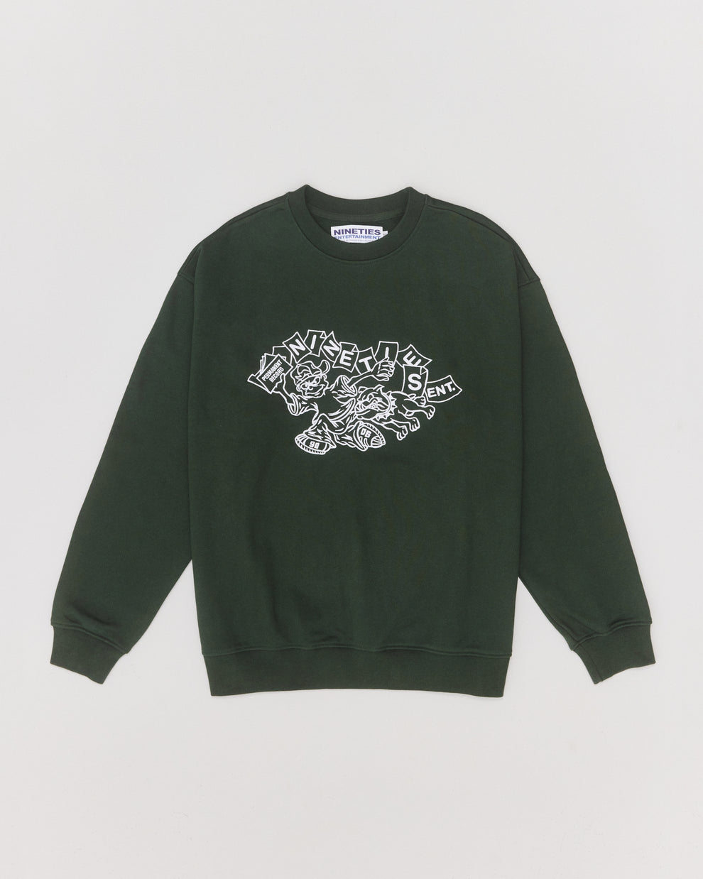 NINETIES RECORD CREWNECK