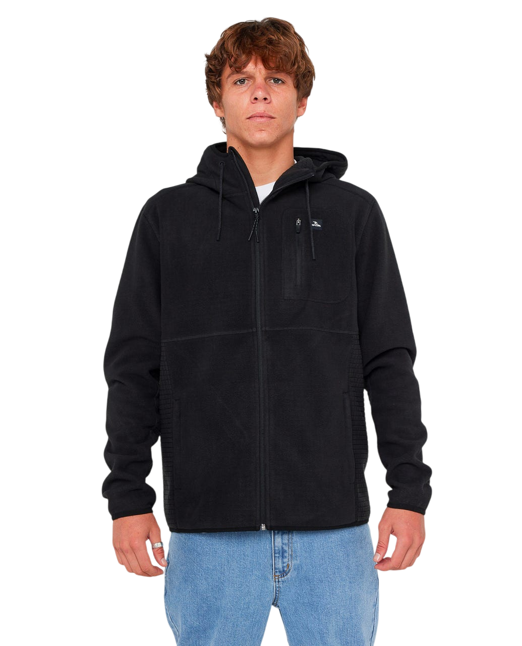 RIP CURL DEPARTED POLAR FLEECE ZIP THRU