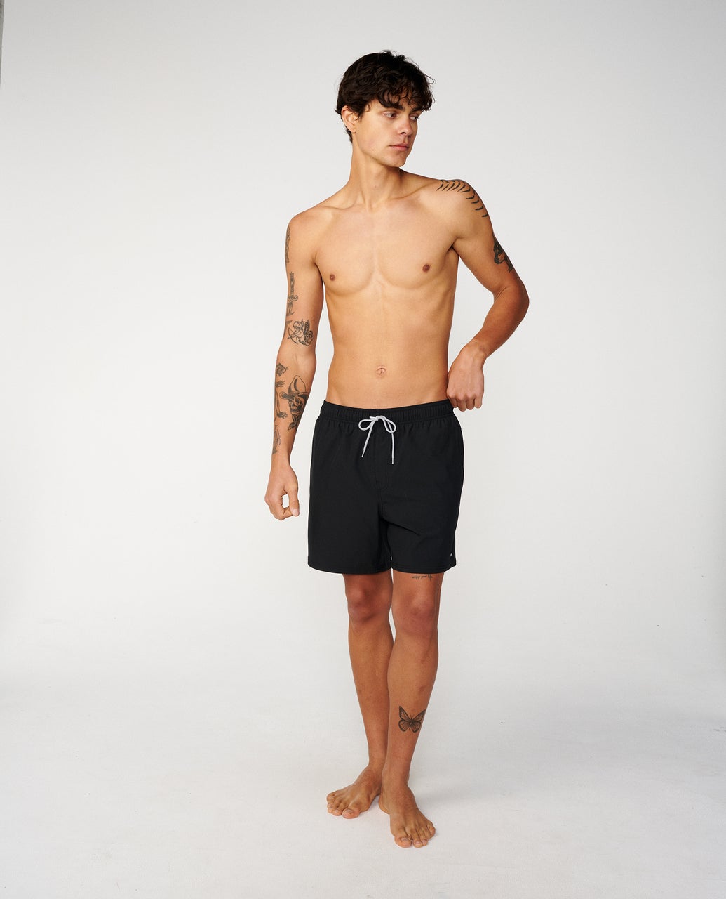 Rip Curl Offset Daily Volley Black