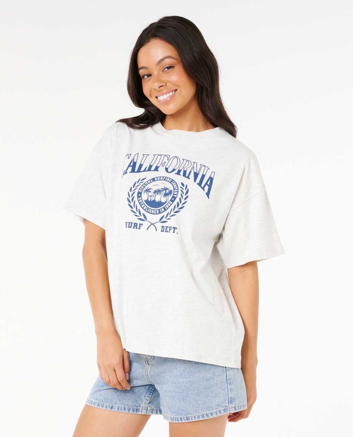 RIP CURL W SURF DEPT. HERITAGE TEE