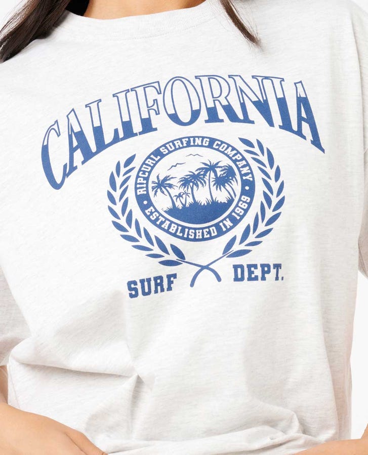 RIP CURL W SURF DEPT. HERITAGE TEE