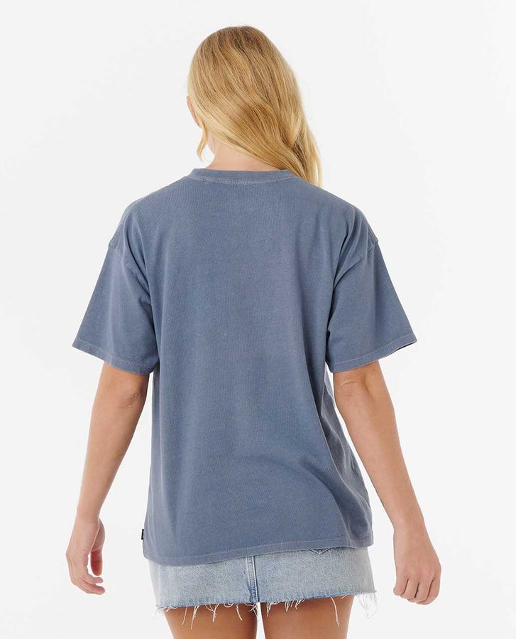 RIP CURL W VARSITY SPORTS HERITAGE TEE