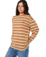 RIP CURL W SG STRIPE OG LS TEE