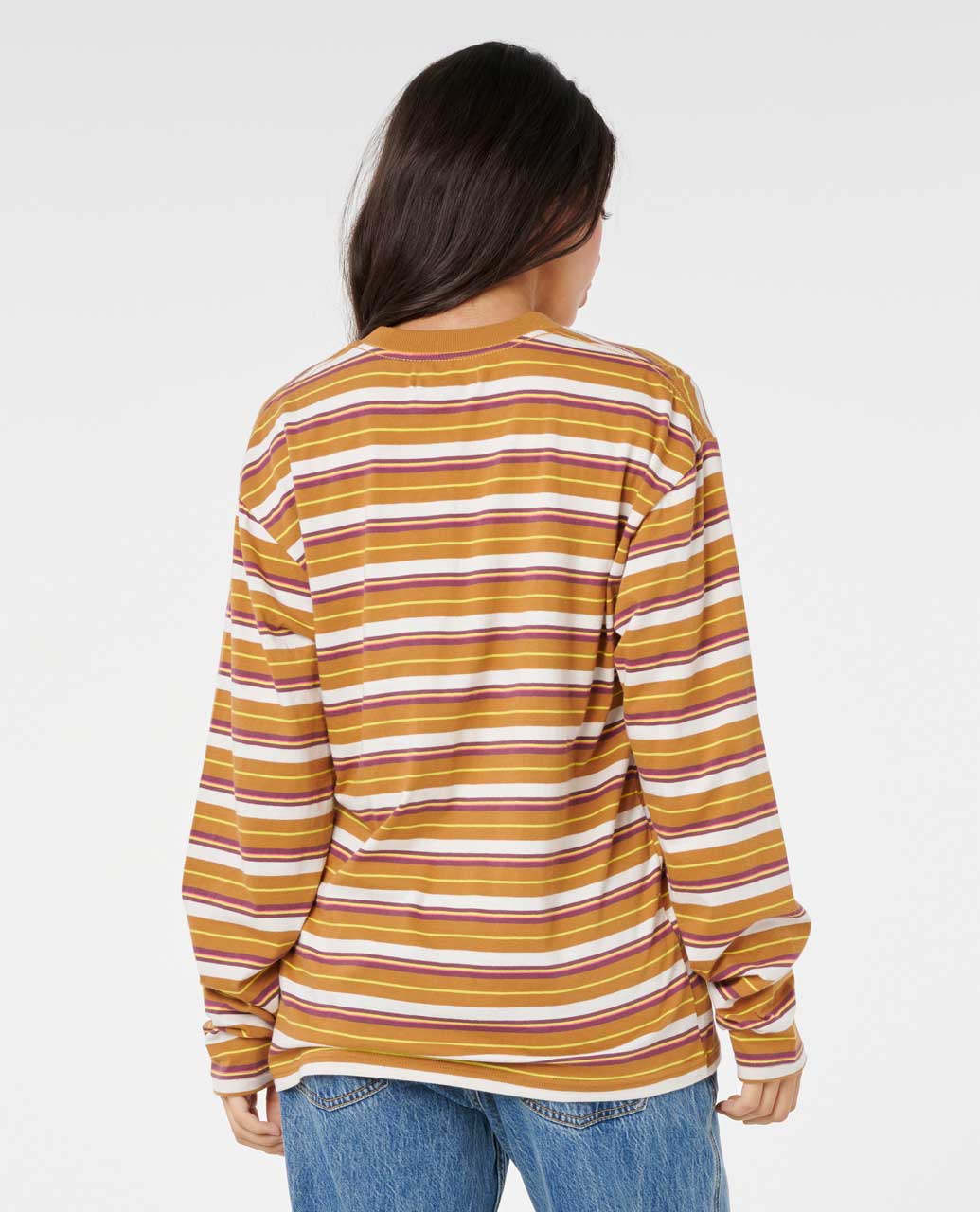 RIP CURL W SG STRIPE OG LS TEE