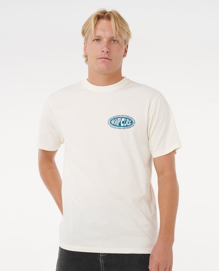 RIP CURL RAW ENERGY FROM OVAL TEE 