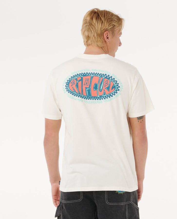 RIP CURL RAW ENERGY FROM OVAL TEE 