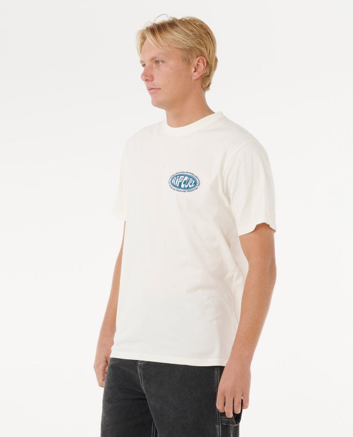 RIP CURL RAW ENERGY FROM OVAL TEE 