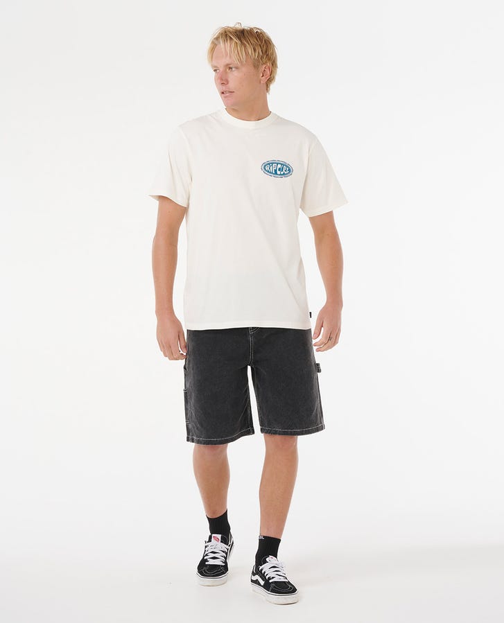 RIP CURL RAW ENERGY FROM OVAL TEE 