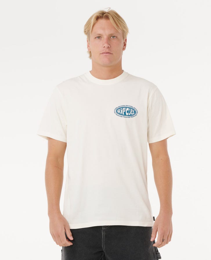 RIP CURL RAW ENERGY FROM OVAL TEE 