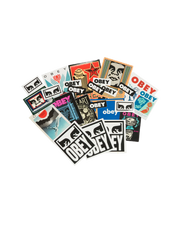 OBEY STICKER PACK 7 STICKERS